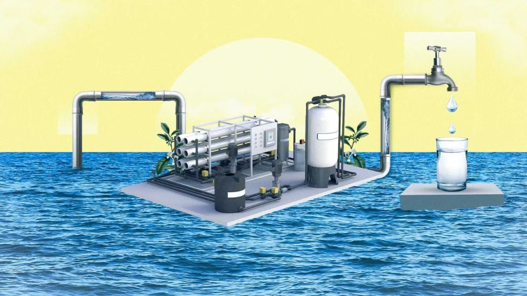 Solar RO Layout Diagram